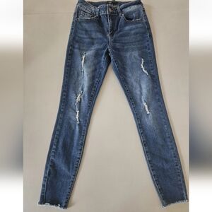 Classic Blue Skinny Jeans for Women